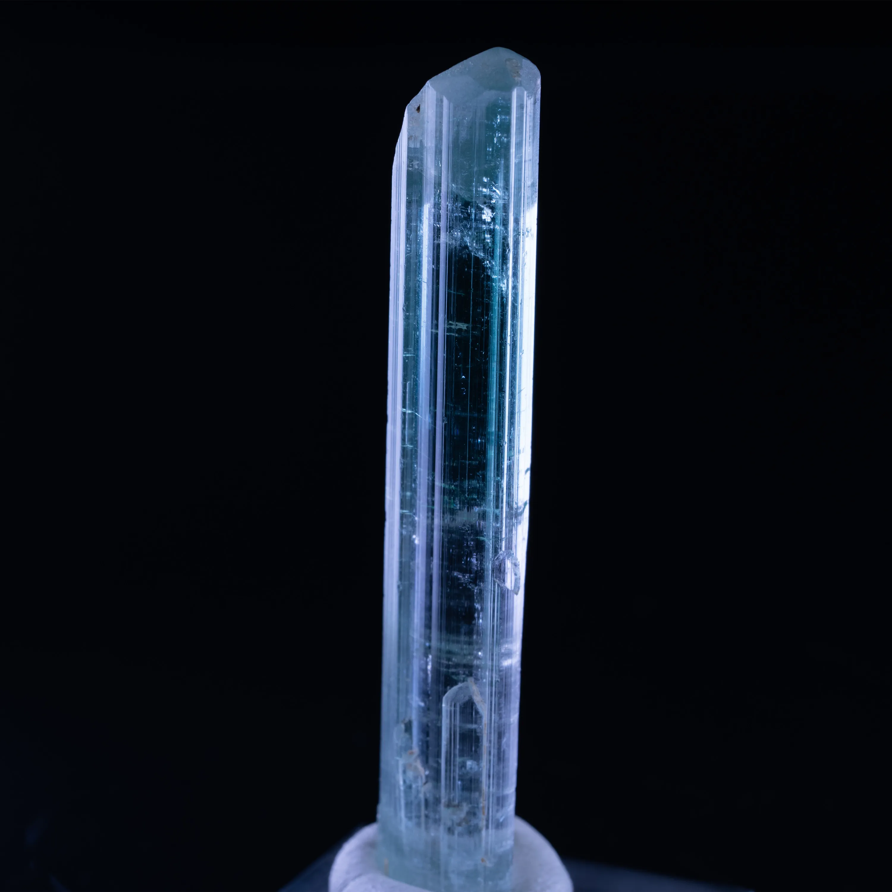 Indicolite, Tourmaline from Afghanistan, Kunar, Dara-e-Pech District, Dara-e-Pech pegmatite field - image 4
