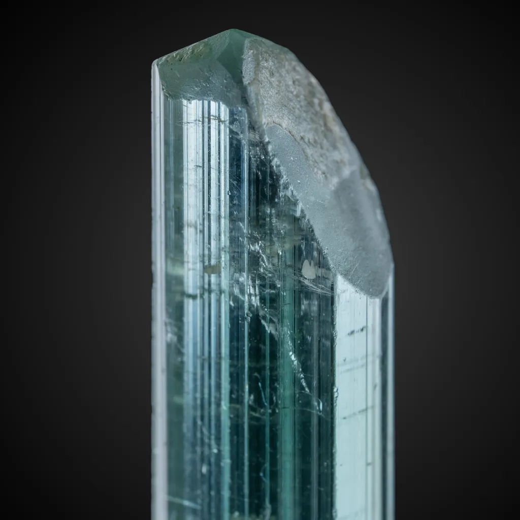Indicolite, Tourmaline from Afghanistan, Kunar, Dara-e-Pech District, Dara-e-Pech pegmatite field - image 4