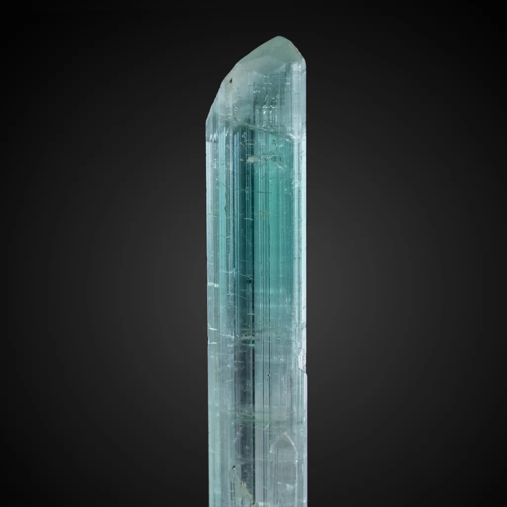Indicolite, Tourmaline from Afghanistan, Kunar, Dara-e-Pech District, Dara-e-Pech pegmatite field - image 2