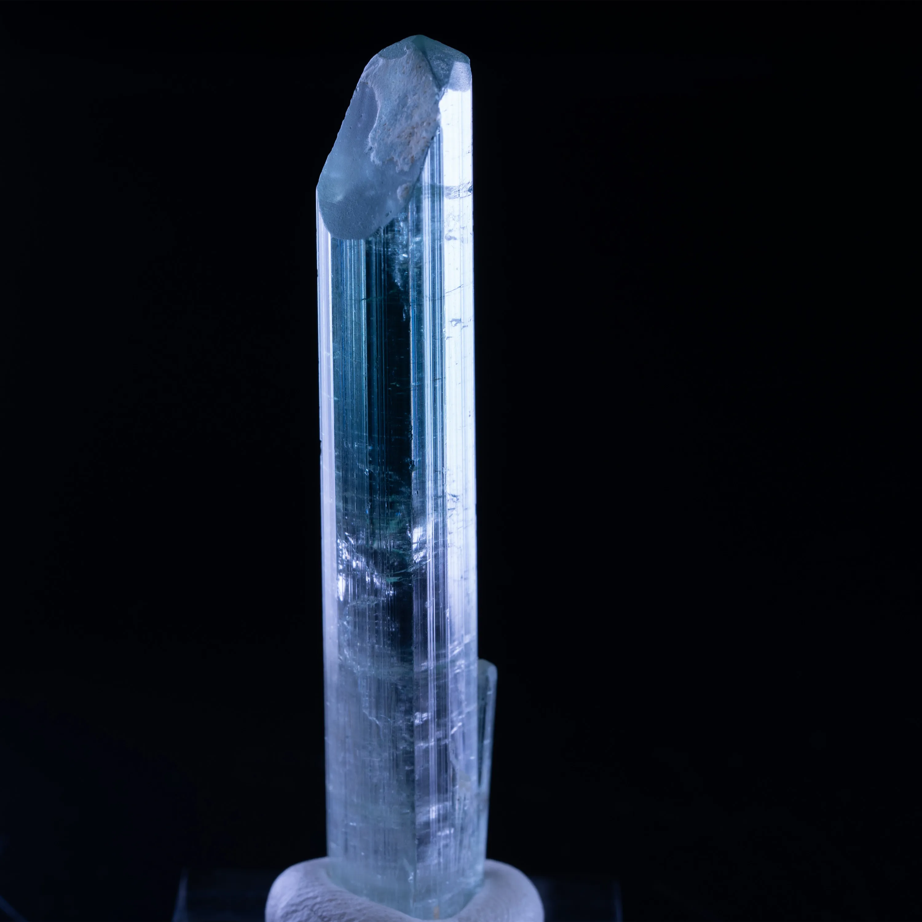Indicolite, Tourmaline from Afghanistan, Kunar, Dara-e-Pech District, Dara-e-Pech pegmatite field - image 6