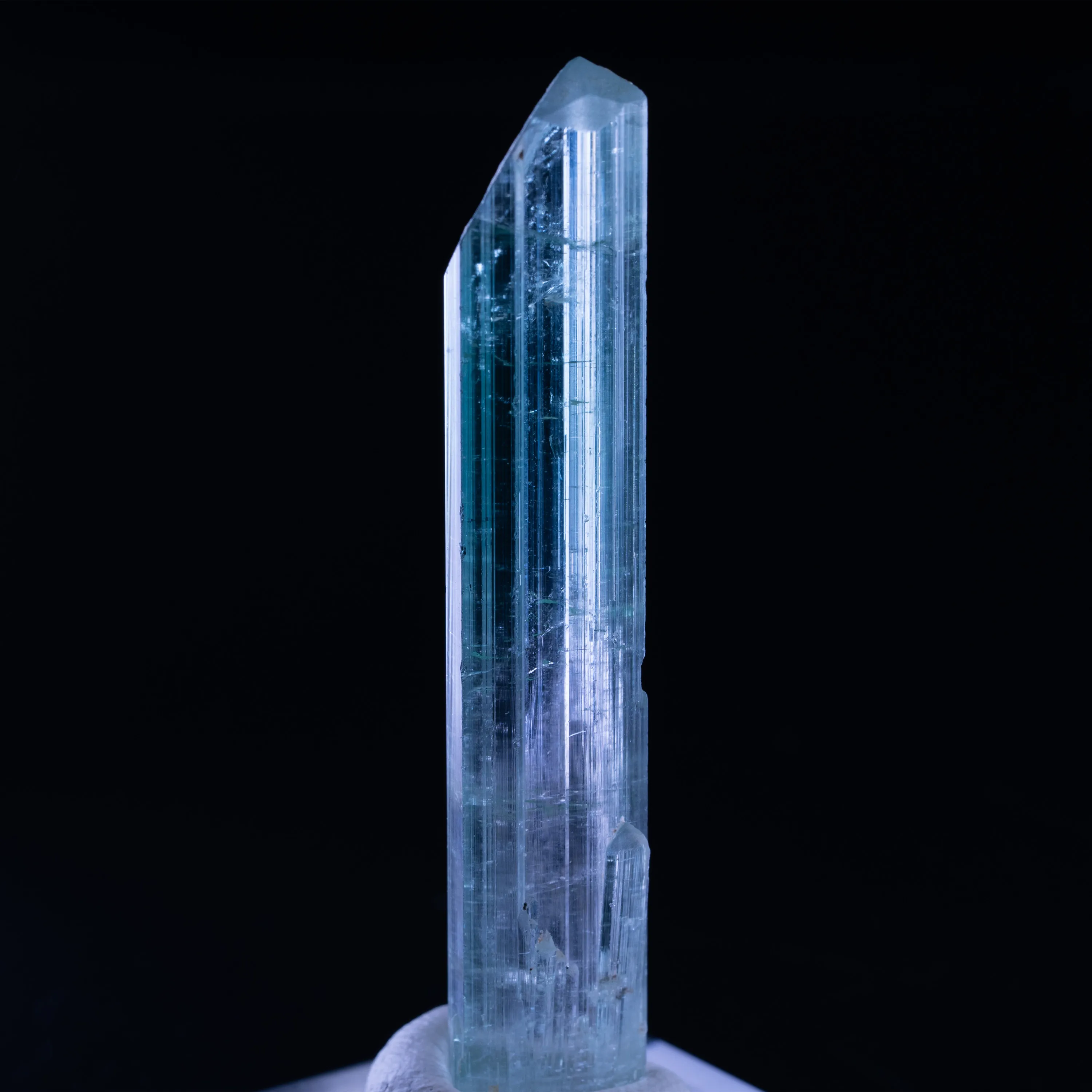 Indicolite, Tourmaline from Afghanistan, Kunar, Dara-e-Pech District, Dara-e-Pech pegmatite field - image 2