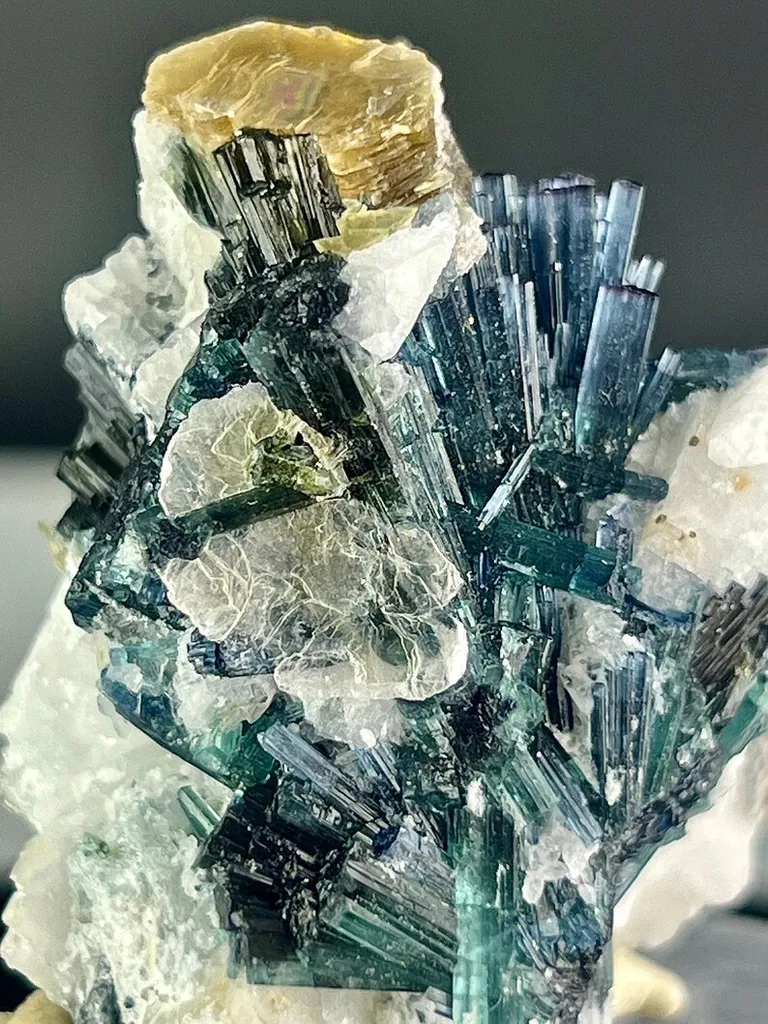 Indicolite Tourmaline from Afghanistan, Nuristan, Mawi pegmatite - image 4