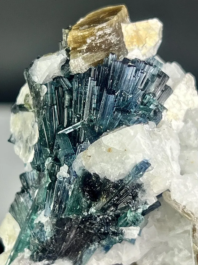 Indicolite Tourmaline from Afghanistan, Nuristan, Mawi pegmatite - image 3