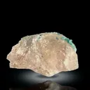 Indicolite Tourmaline on Morganite - image 3