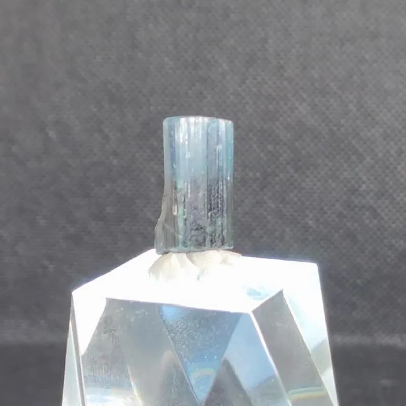 Indicolite Tourmaline with Green Zone from Afghanistan, Nuristan - image 6
