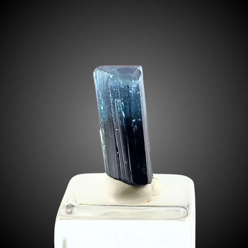 Indicolite Tourmaline with Green Zone from Afghanistan, Nuristan - image 2