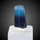 Indicolite Tourmaline with Green Zone from Afghanistan, Nuristan - image 4