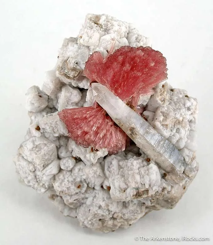 Inesite and Quartz image
