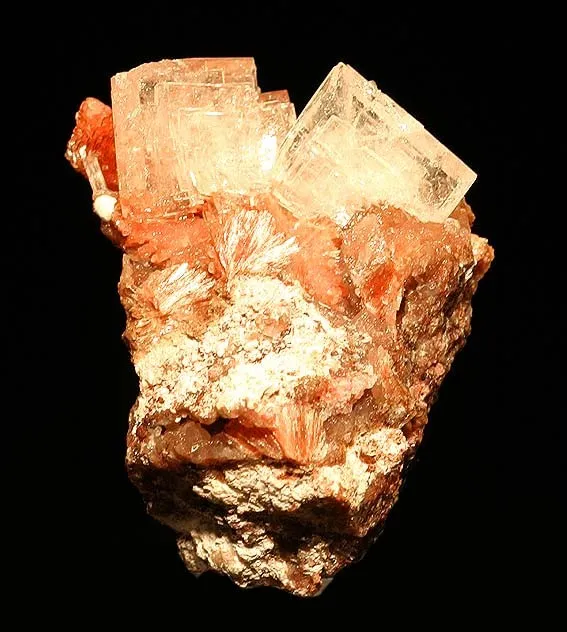 Inesite, Apophyllite, Natrolite, Datolite image