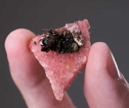 Inesite from Fengjiashan Mine, Daye Co., Huangshi, Hubei, China