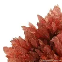 Inesite on Orange Prehnite - image 4