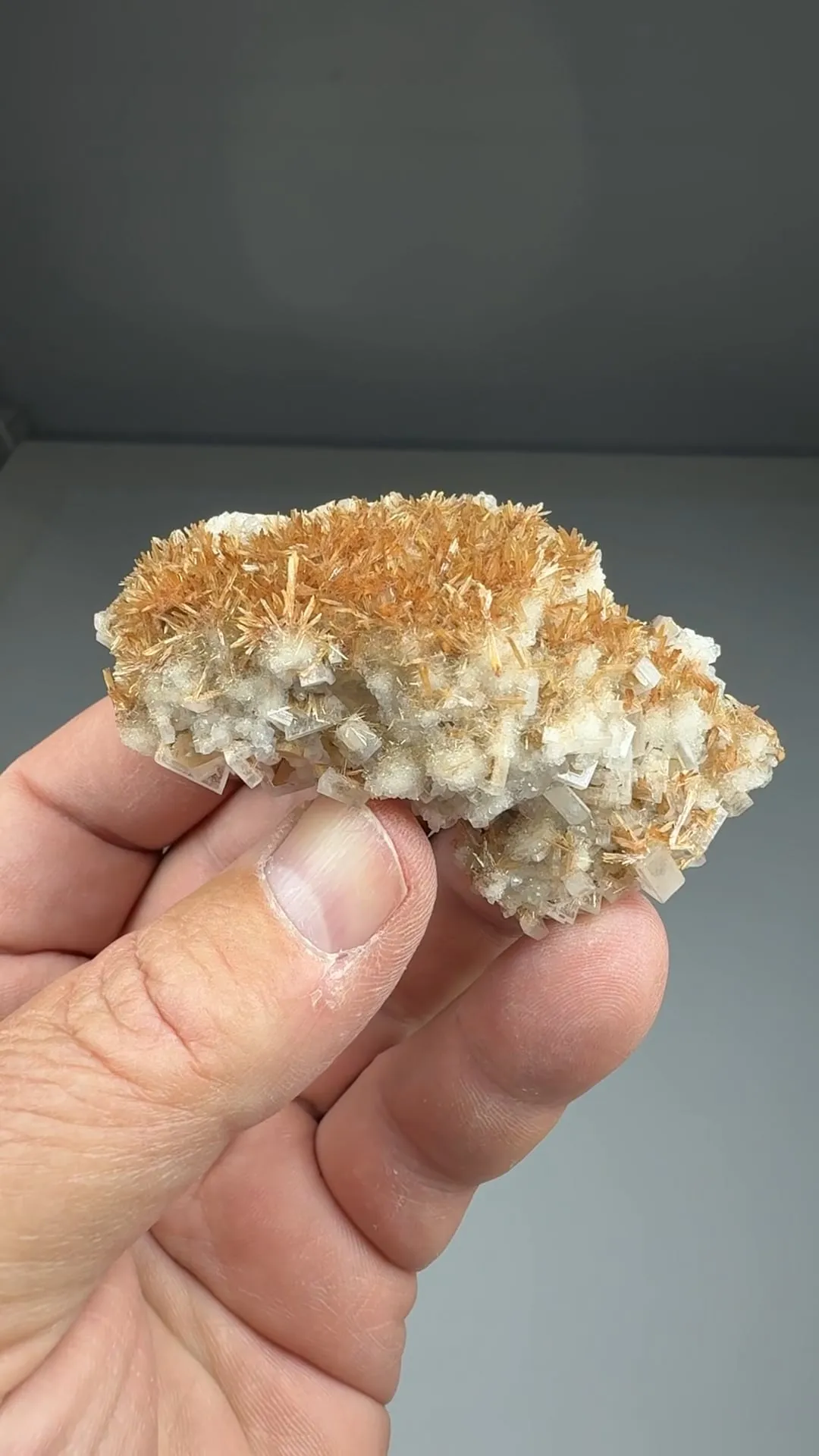 Inesite with Barite, Calcite - image 2