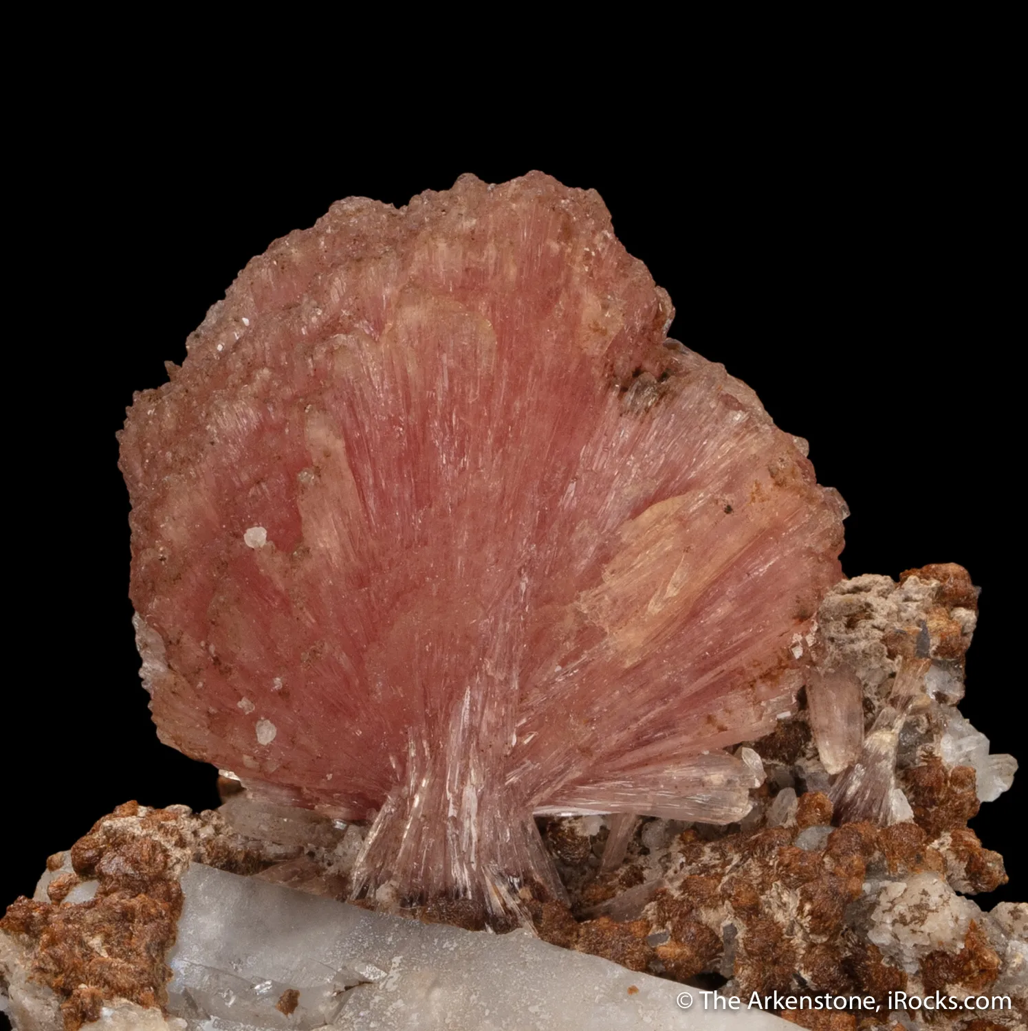 Inesite with Quartz - image 4