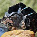 Intensely iridescent Hematite and Rutile from Cavradi Gorge, Sedrun, Switzerland - image 4