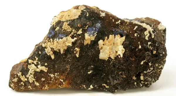 Iodargyrite, Azurite image