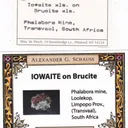 Iowaite on Brucite - image 4