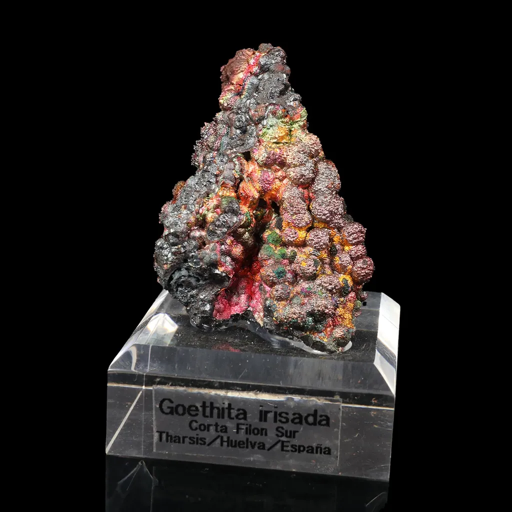 Iridescent Goethite Natural mineral Specimen image
