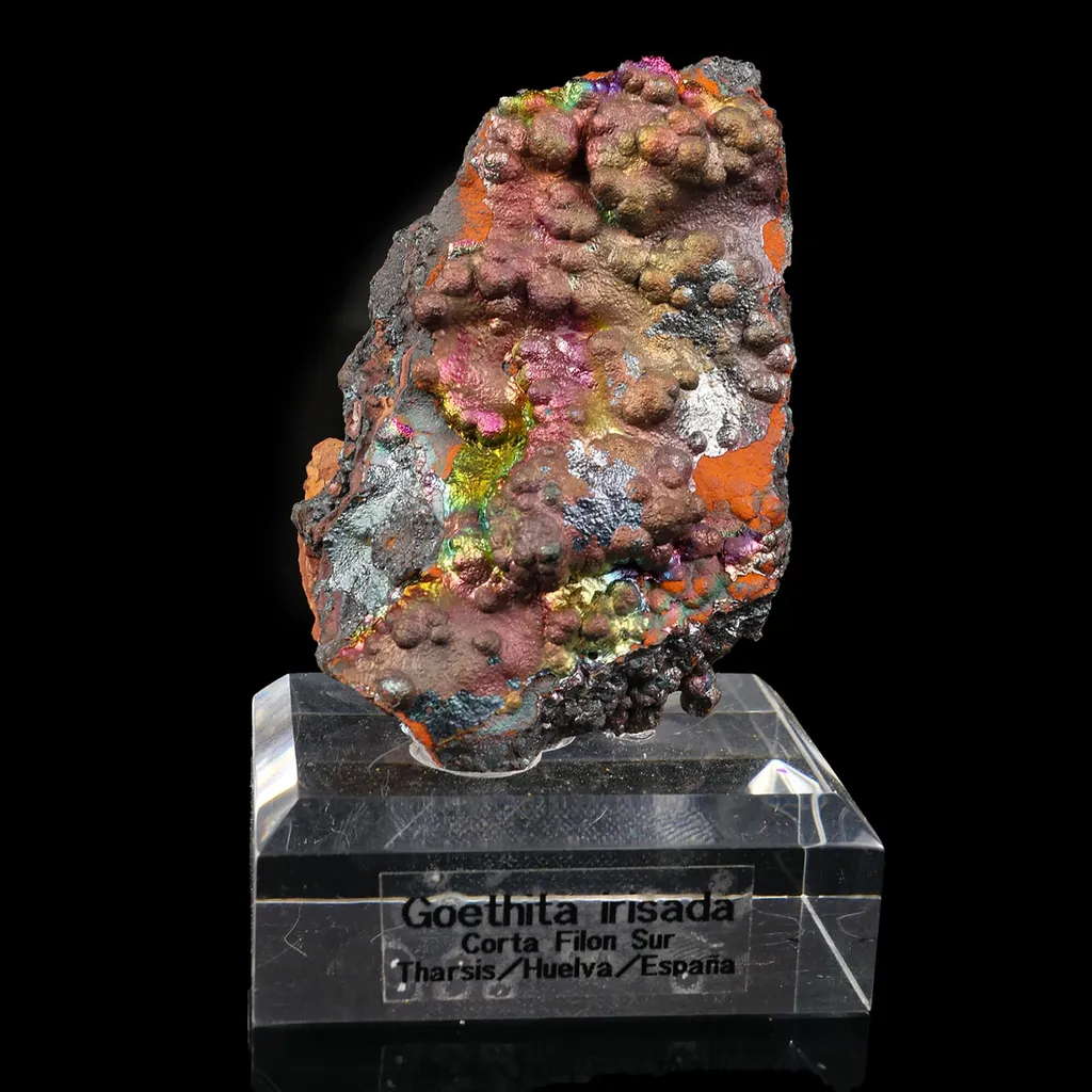 Iridescent Goethite Natural mineral Specimen image
