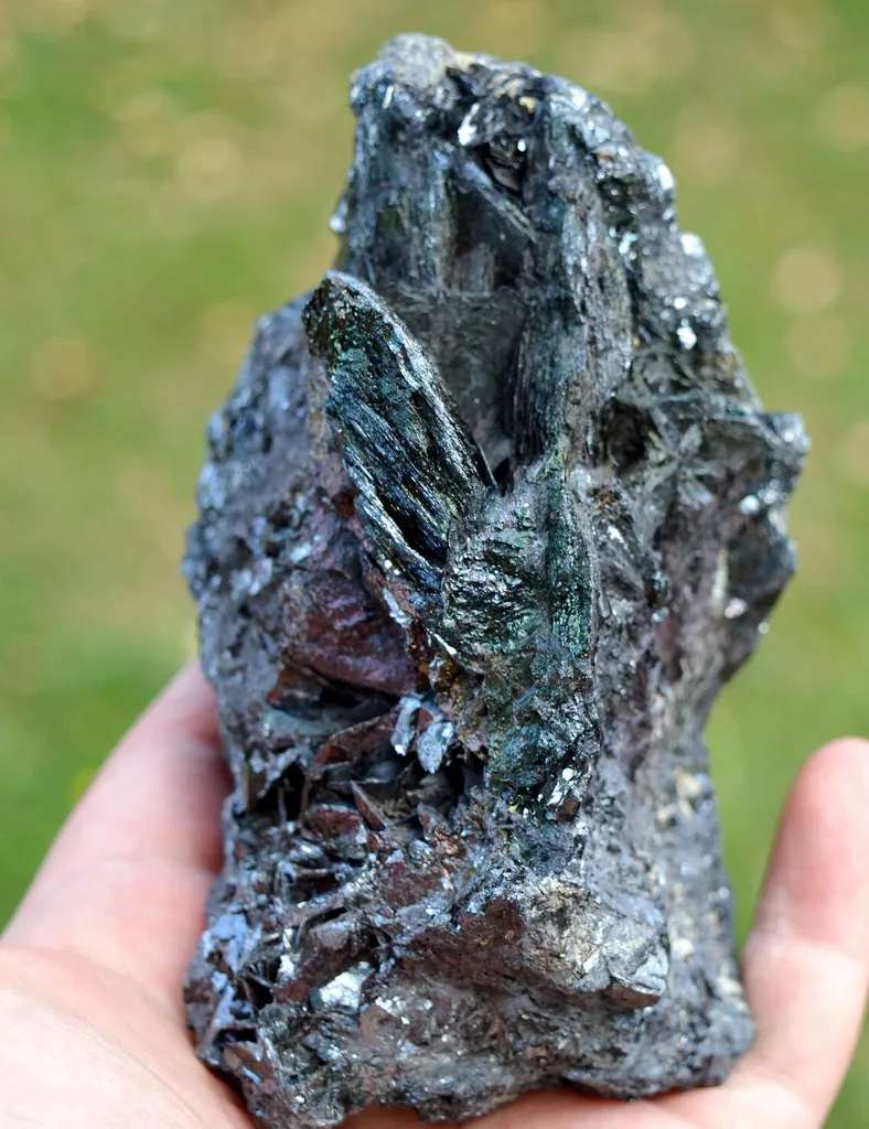 Iridescent Hematite 1444 grams - Elba Island, Livorno Province, Tuscany, Italy - image 4