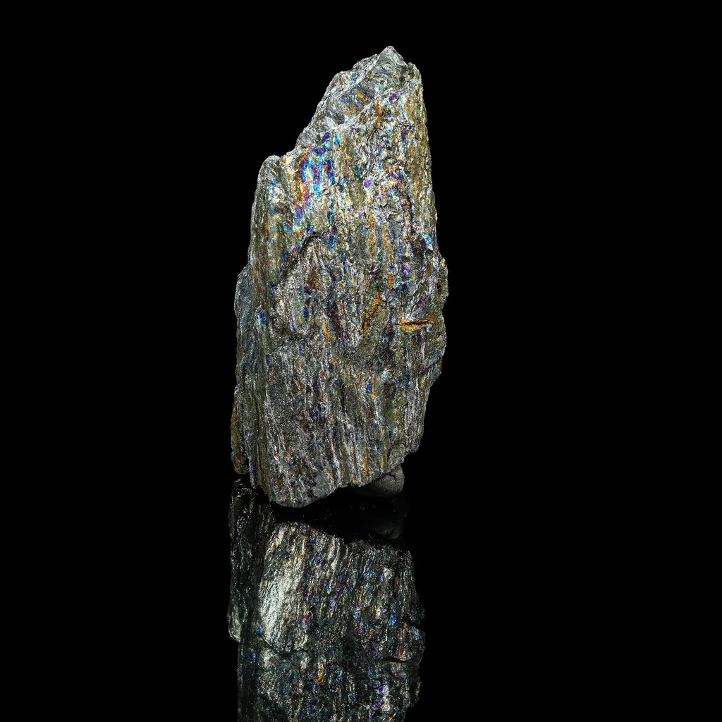 Iridescent Hematite Natural Mineral Specimen image