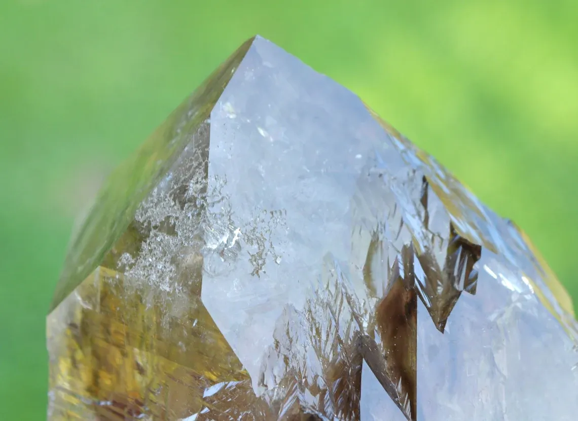 Jacaré Elestial Smoky Quartz - 690 grams - Minas Gerais, Brazil - image 2