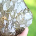 Jacaré Elestial Smoky Quartz - 690 grams - Minas Gerais, Brazil - image 6