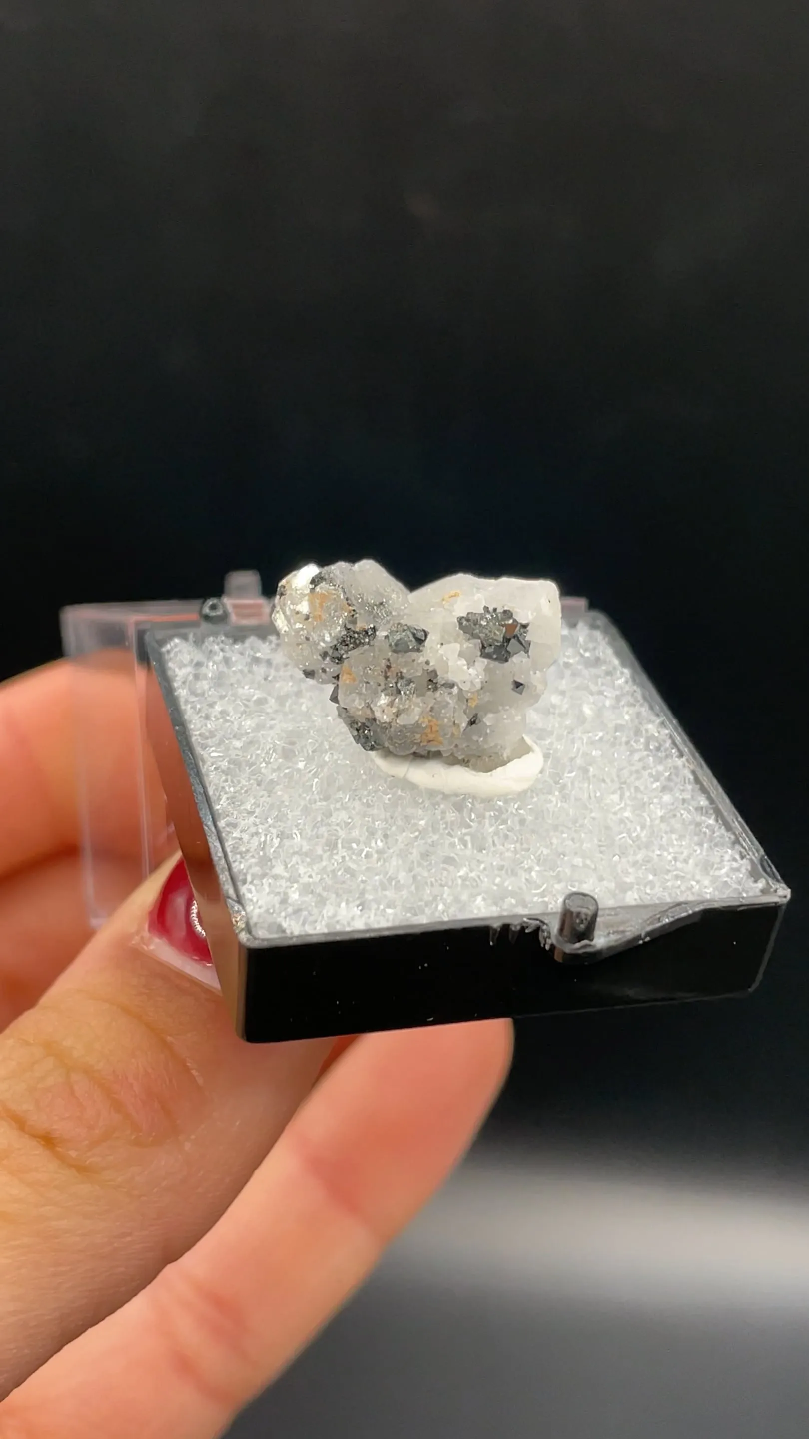 Jacobsite with Calcite - image 2