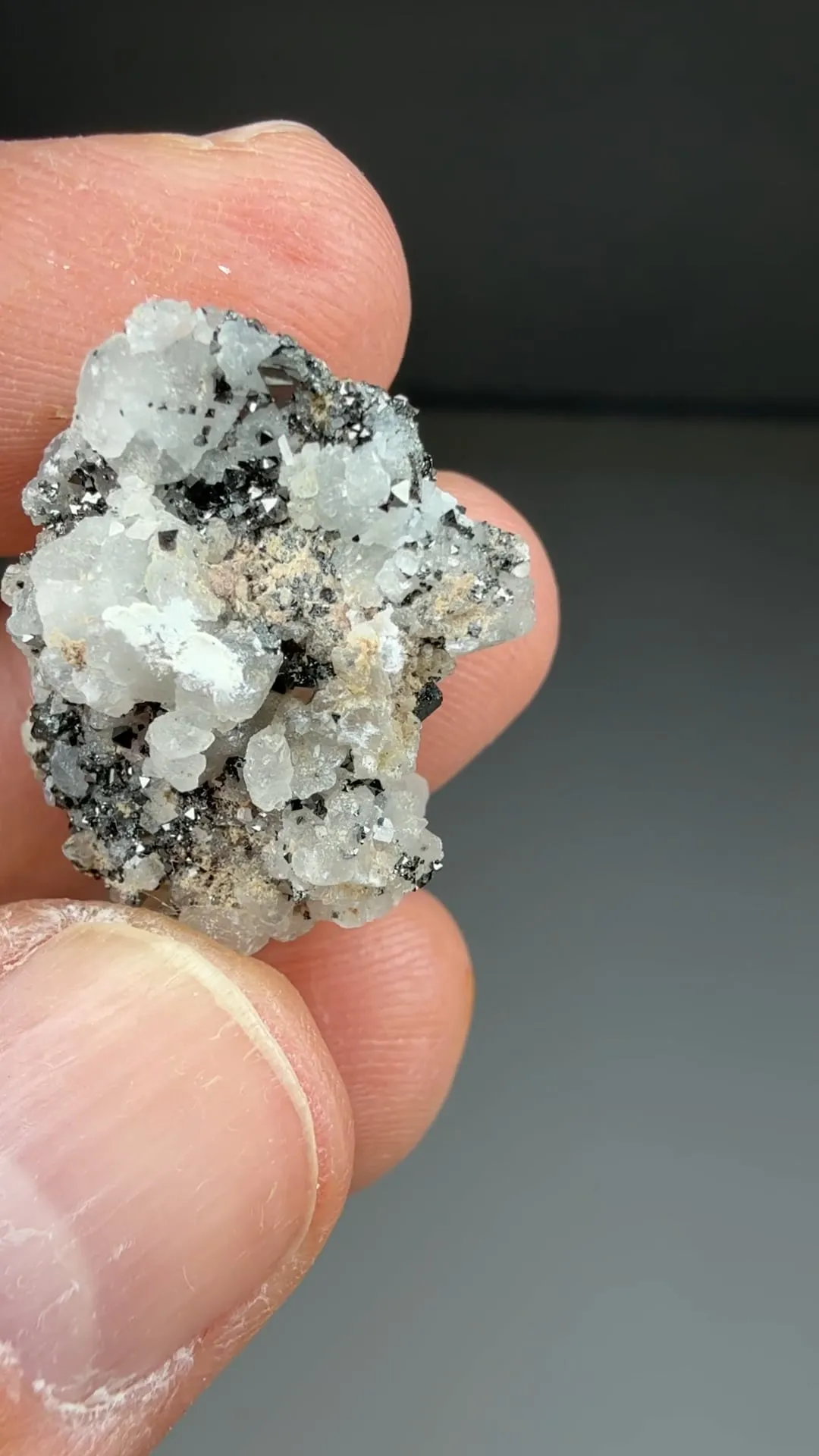 Jacobsite with Calcite - image 2