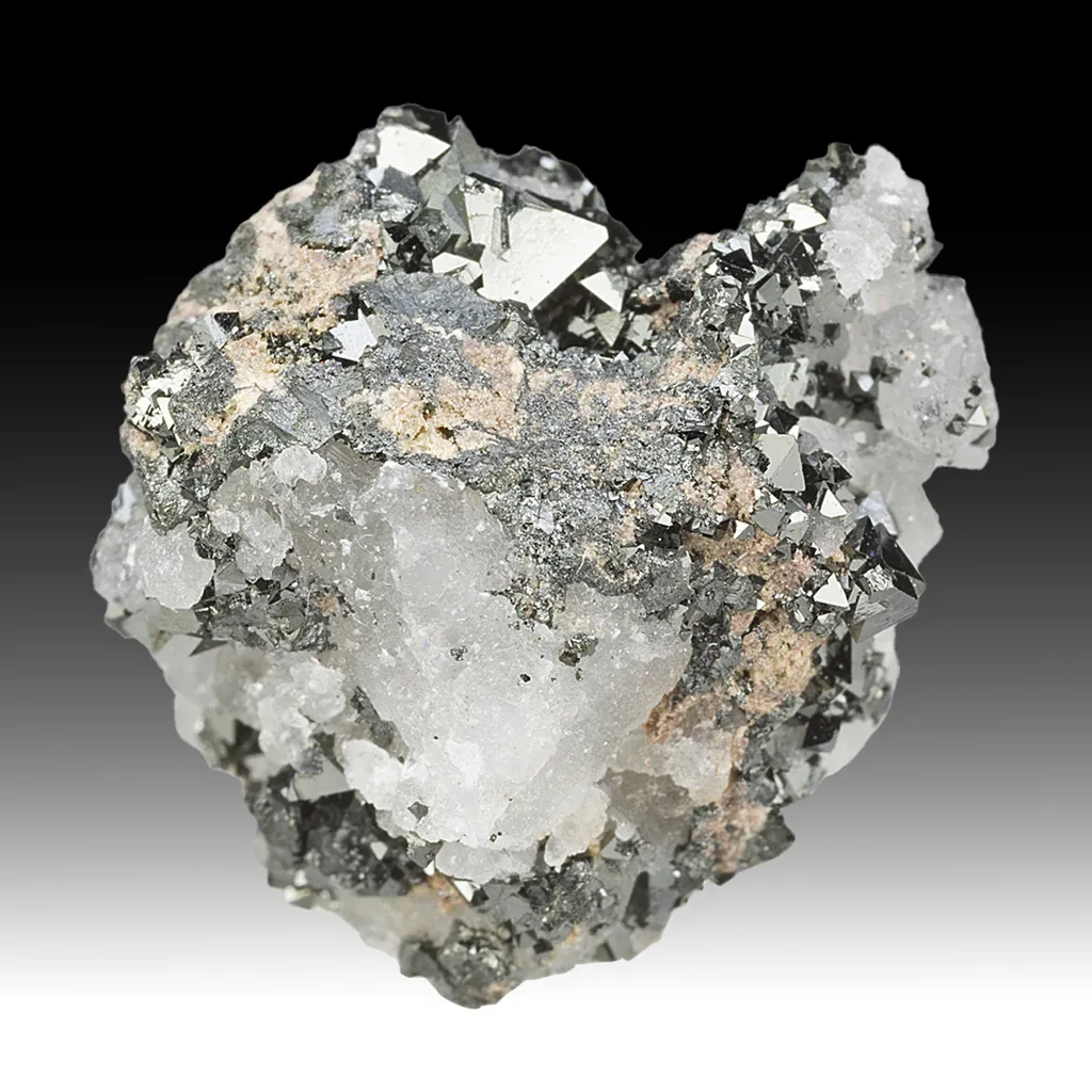 Jacobsite with Calcite image
