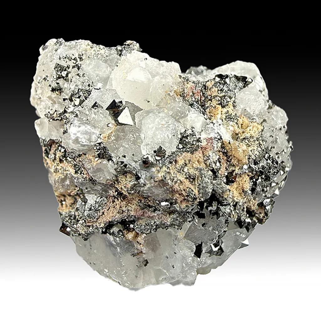 Jacobsite with Calcite image