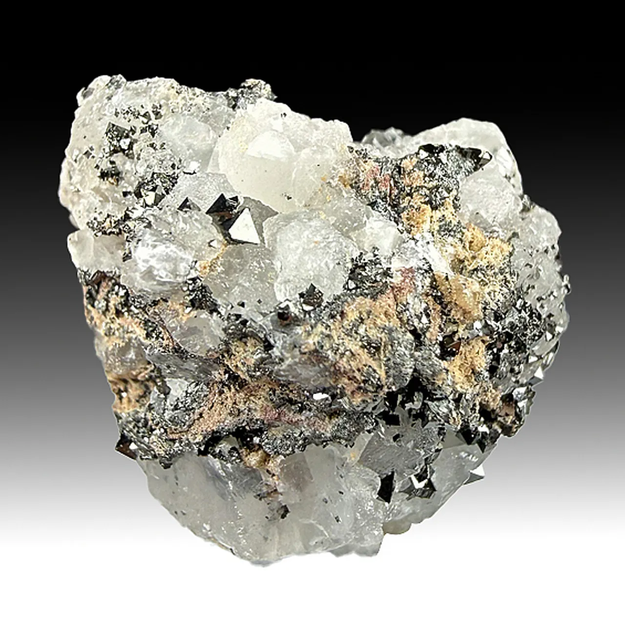 Jacobsite with Calcite - image 1