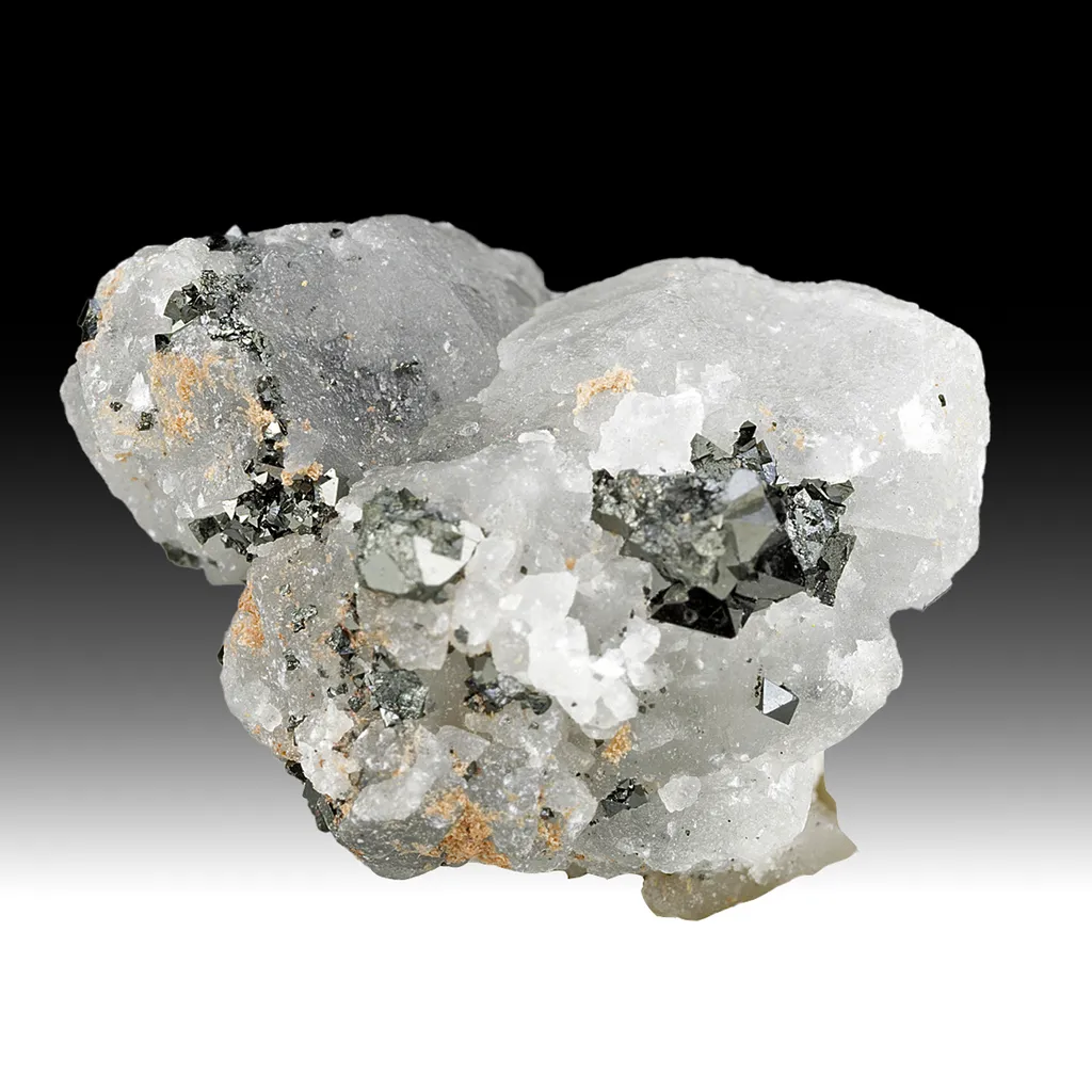 Jacobsite with Calcite image