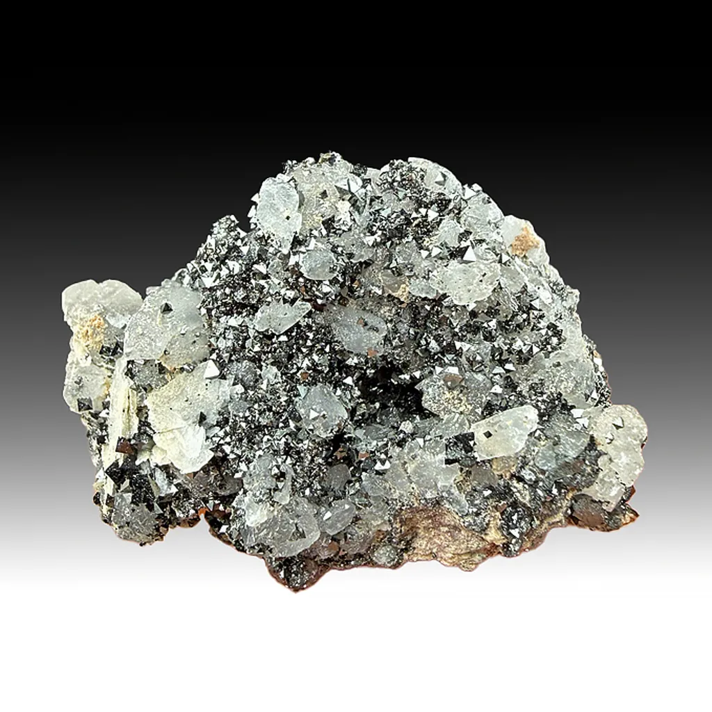 Jacobsite with Calcite image