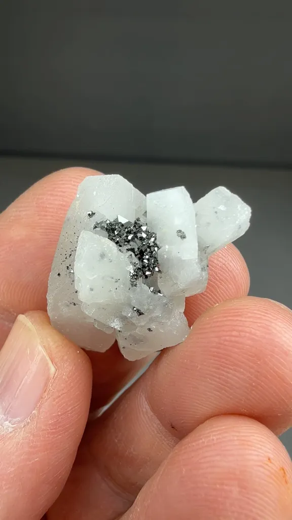 Jacobsite with Calcite - image 2