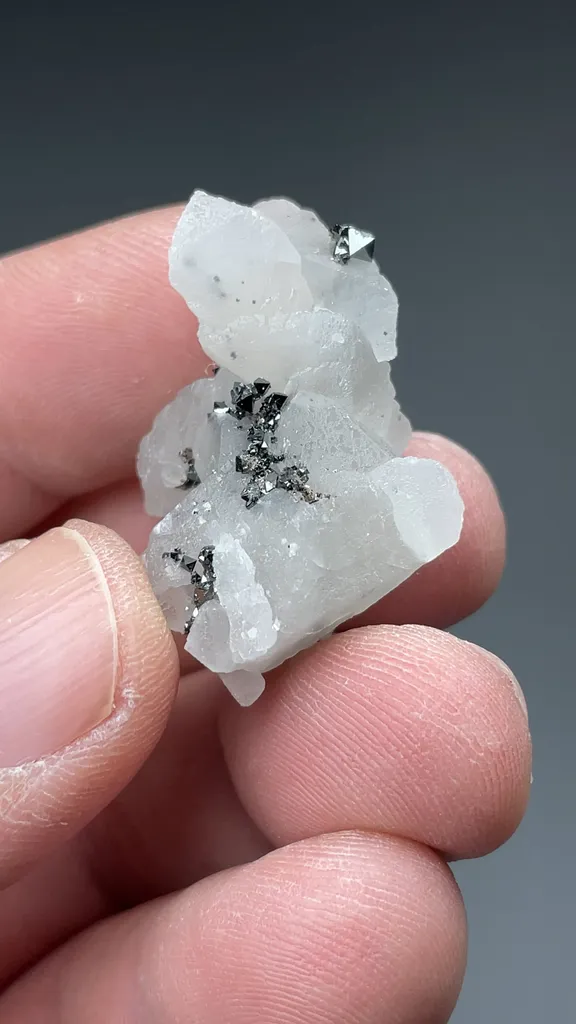 Jacobsite with Calcite - image 2