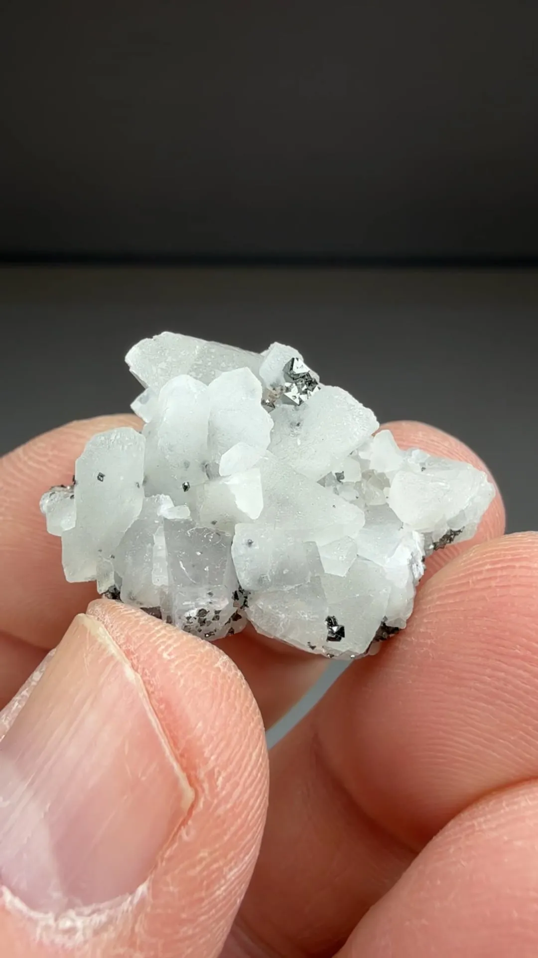 Jacobsite with Calcite - image 2