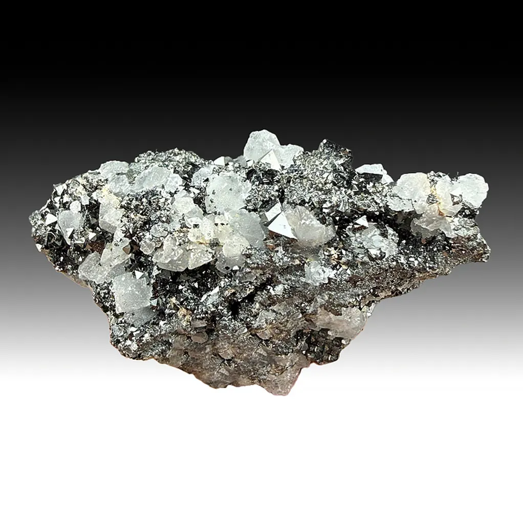 Jacobsite with Calcite image