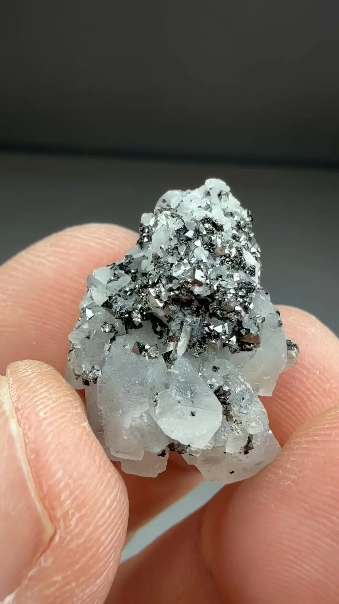 Jacobsite with Calcite - image 2