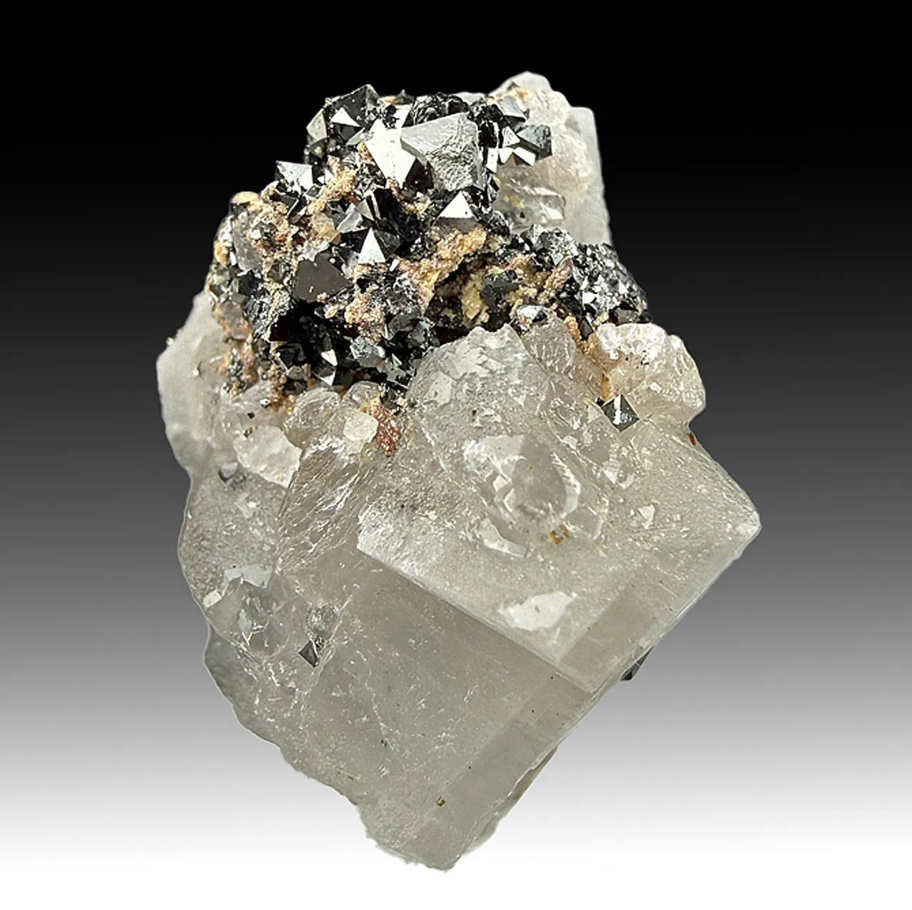 Jacobsite with Calcite - image 1
