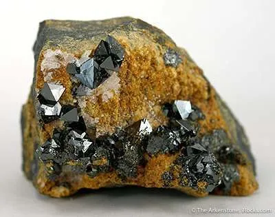 Jacobsite With Crystals to 6Mm image
