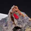 JAMESITE with Tsumcorite - image 1