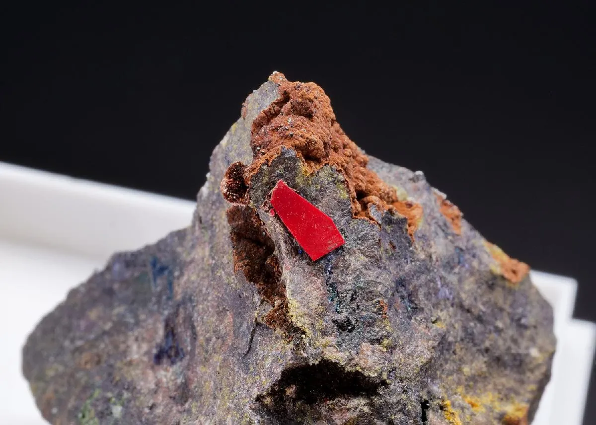 JAMESITE with Tsumcorite - image 1