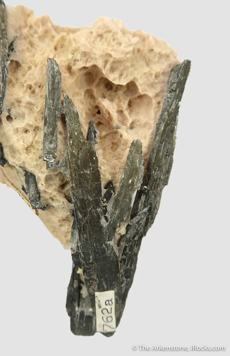 Jamesonite in Calcite - image 3