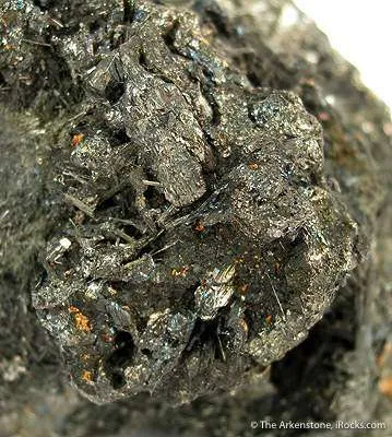 Jamesonite With Pyrargyrite on Tetrahedrite - image 4
