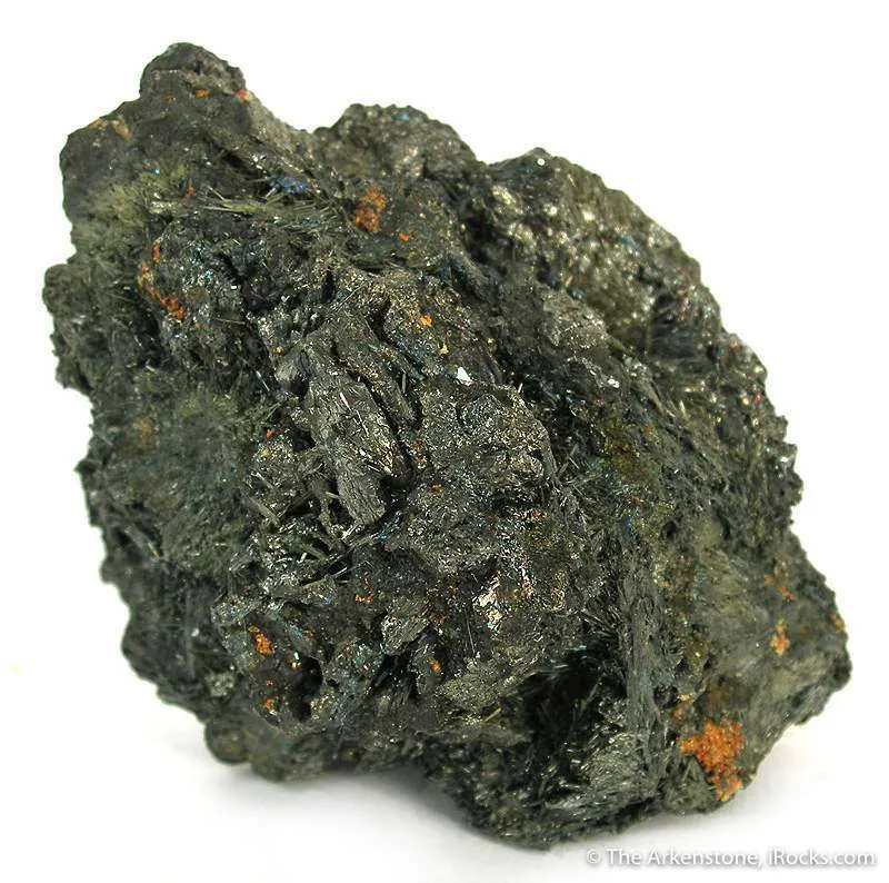 Jamesonite With Pyrargyrite on Tetrahedrite image
