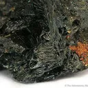 Jamesonite With Pyrargyrite on Tetrahedrite - image 3