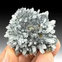 Jamesonite with Quartz, Arsenopyrite - image 1