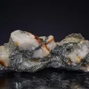 Jamesonite with Siderite and Quartz - image 1