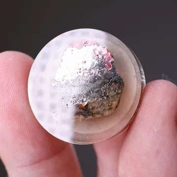 JANKOVIĆITE with PARAPIERROTITE and Realgar (Polished Section)
