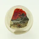 JANKOVIĆITE with PARAPIERROTITE and Realgar (Polished Section) - image 1
